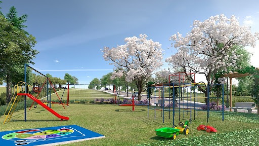 Playground de um dos terrenos a venda em Dracena, loteamento em Dracena Nova Alcântara